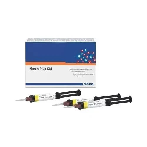 Meron Plus QM Resin Reinforced Glass Ionomer Cement 8.5gm Syringe Select QTY
