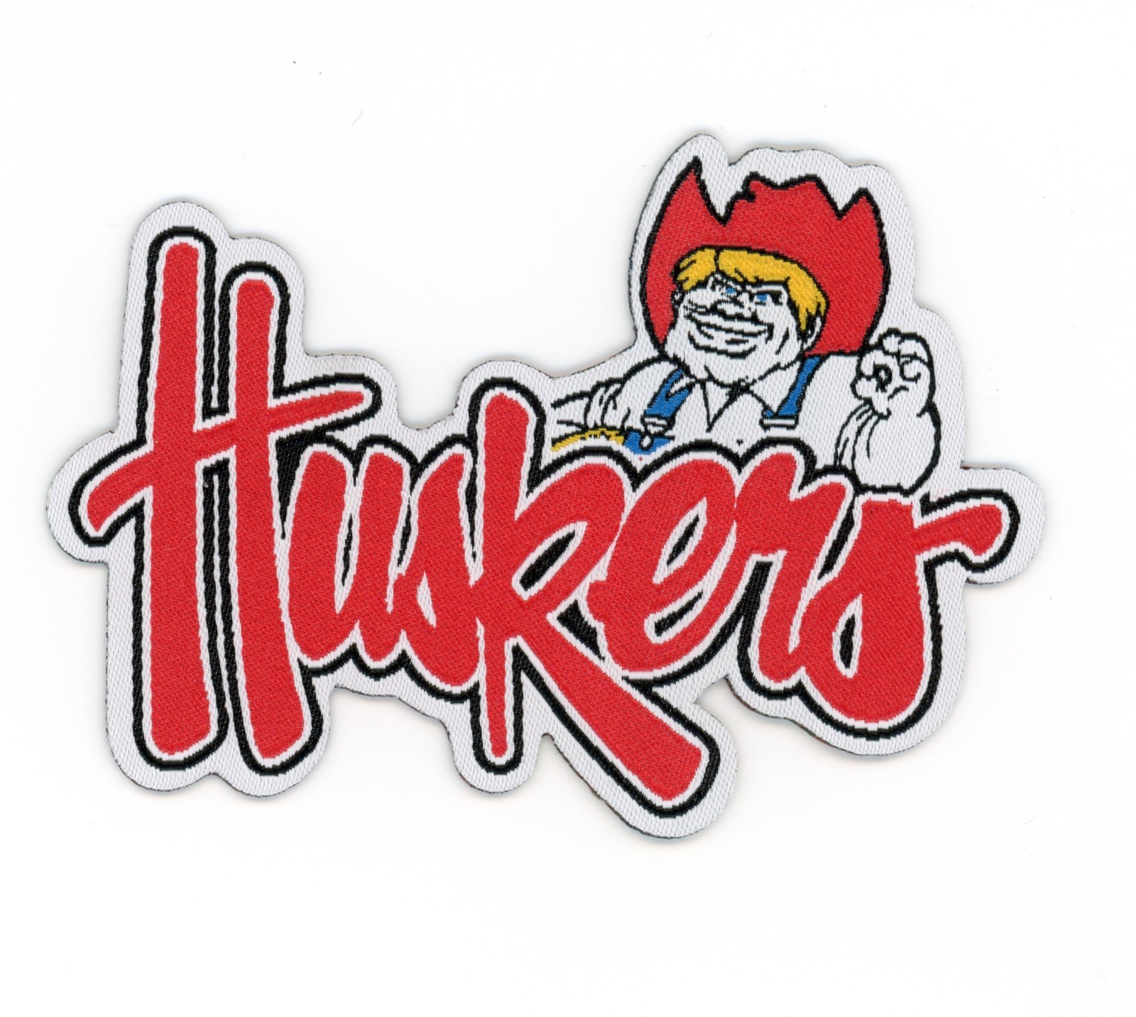 Nebraska Cornhuskers Patch – Big Ten Football – Iron-On / Sew-On Badge