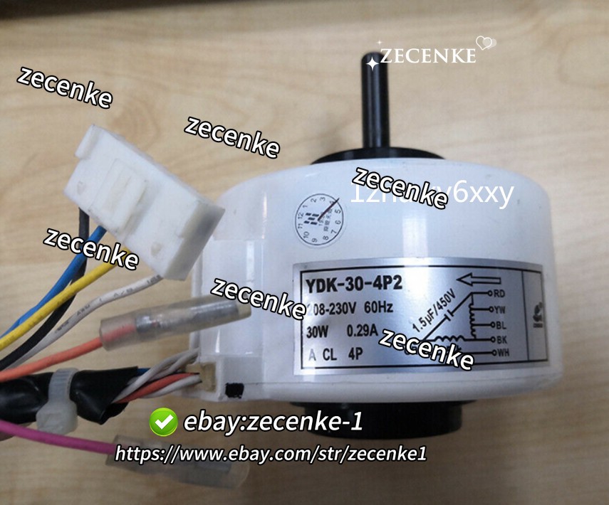 1pcs For air conditioning YDK-30-4P2 208-230V 30W 0.29A sealing motor #ZH