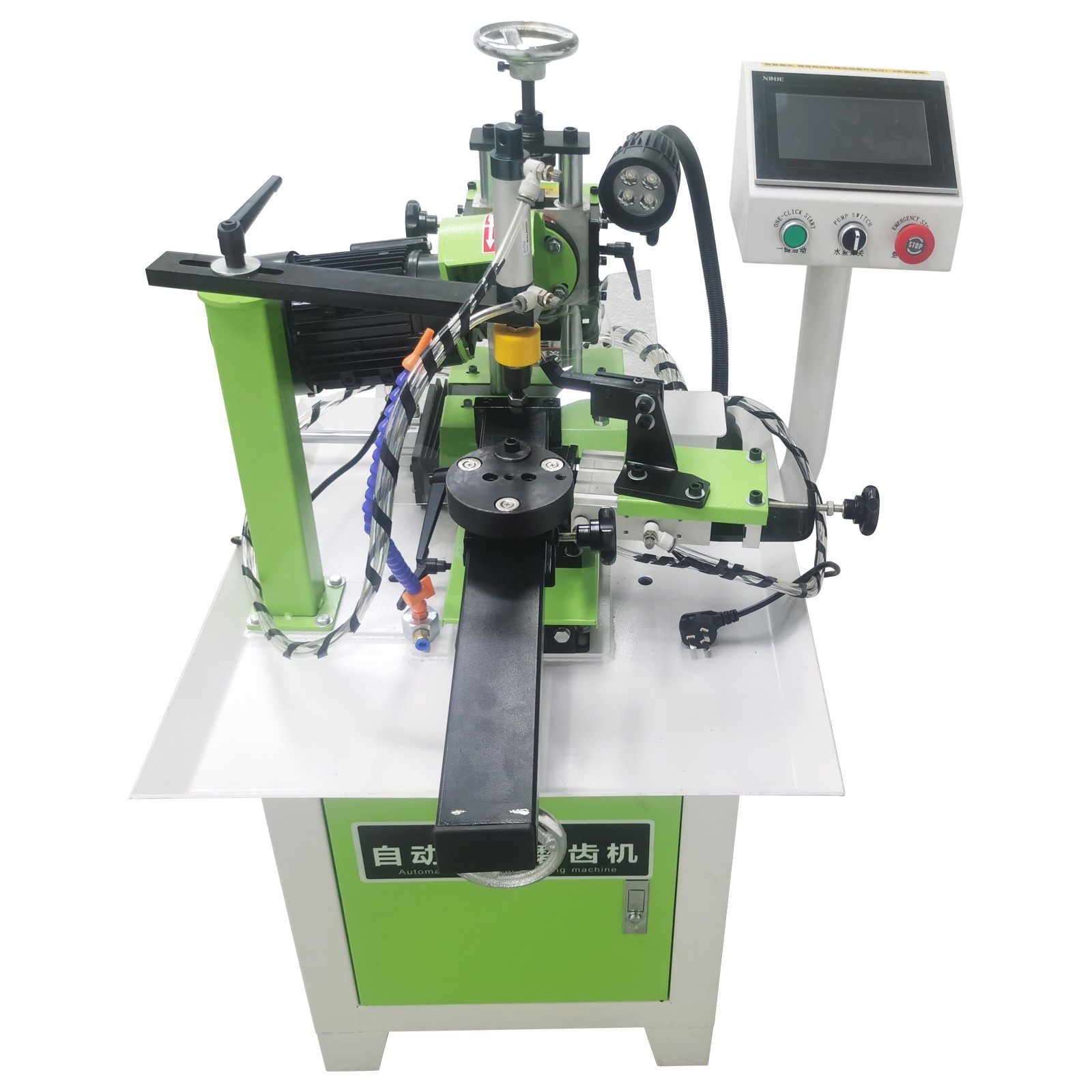 CNC Automatic Saw Blade Grinder 220V Touch Screen Alloy Circular Saw Sharpener