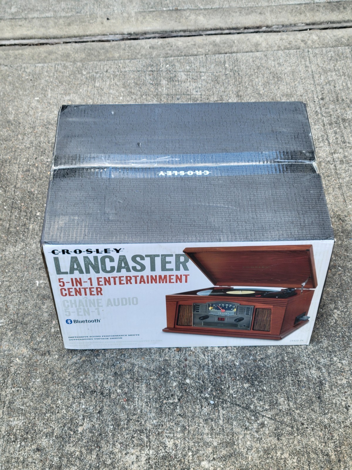 New Crosley Lancaster 5-in-1 Entertainment CenterCr42d-pa
