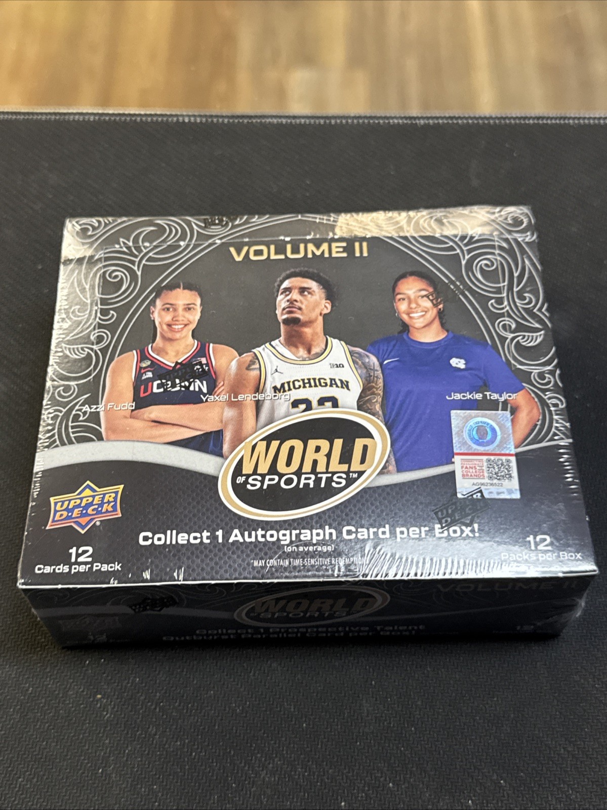 2025 Upper Deck World of Sports Volume 2 Hobby Box