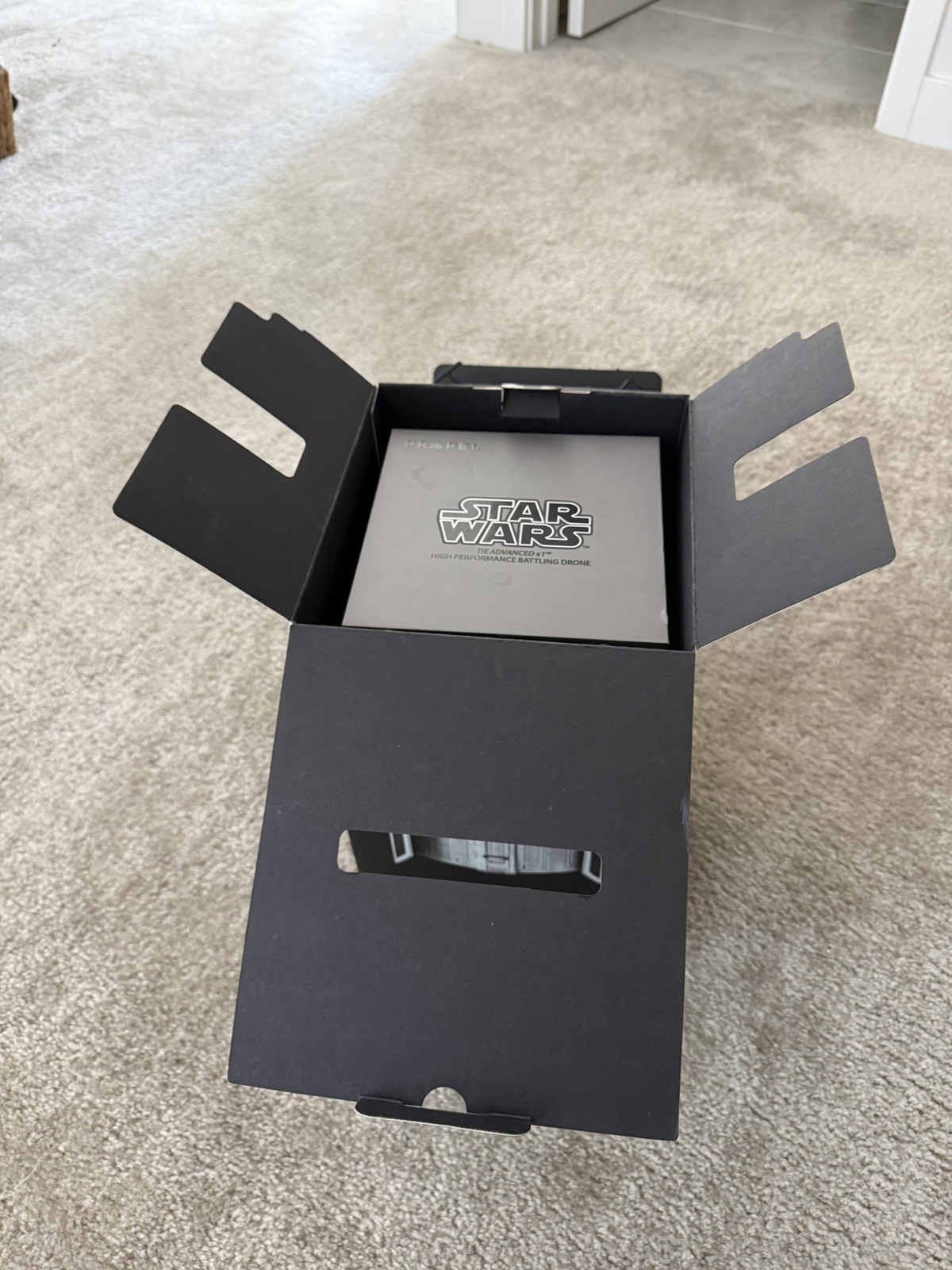 Propel Star Wars TIE ADVANCED X1 Performance Drone Open Box Used