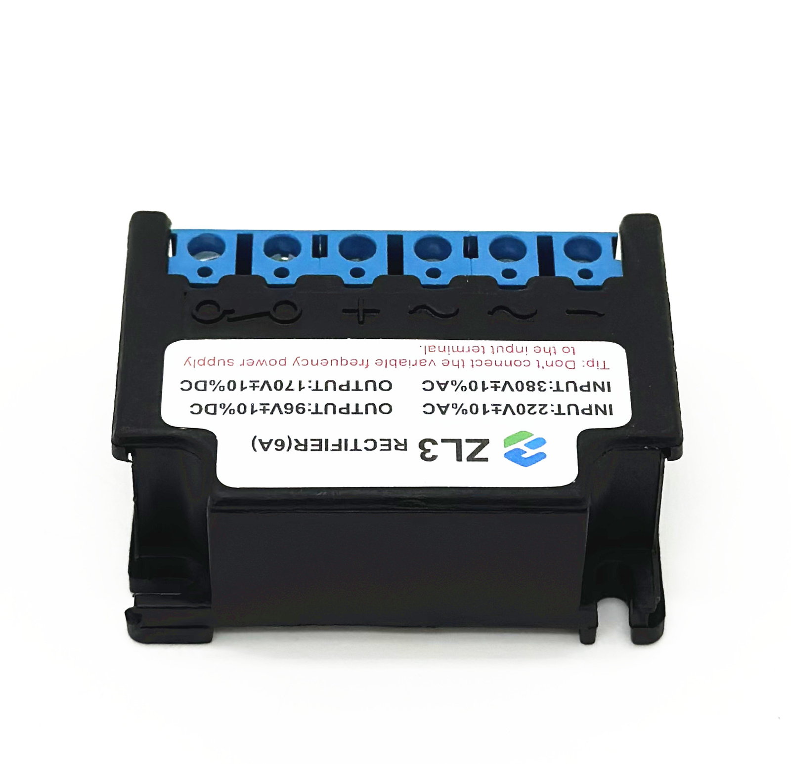 ZL3 6A rectifier input AC220/380V output DC96/170V Brake rectifier