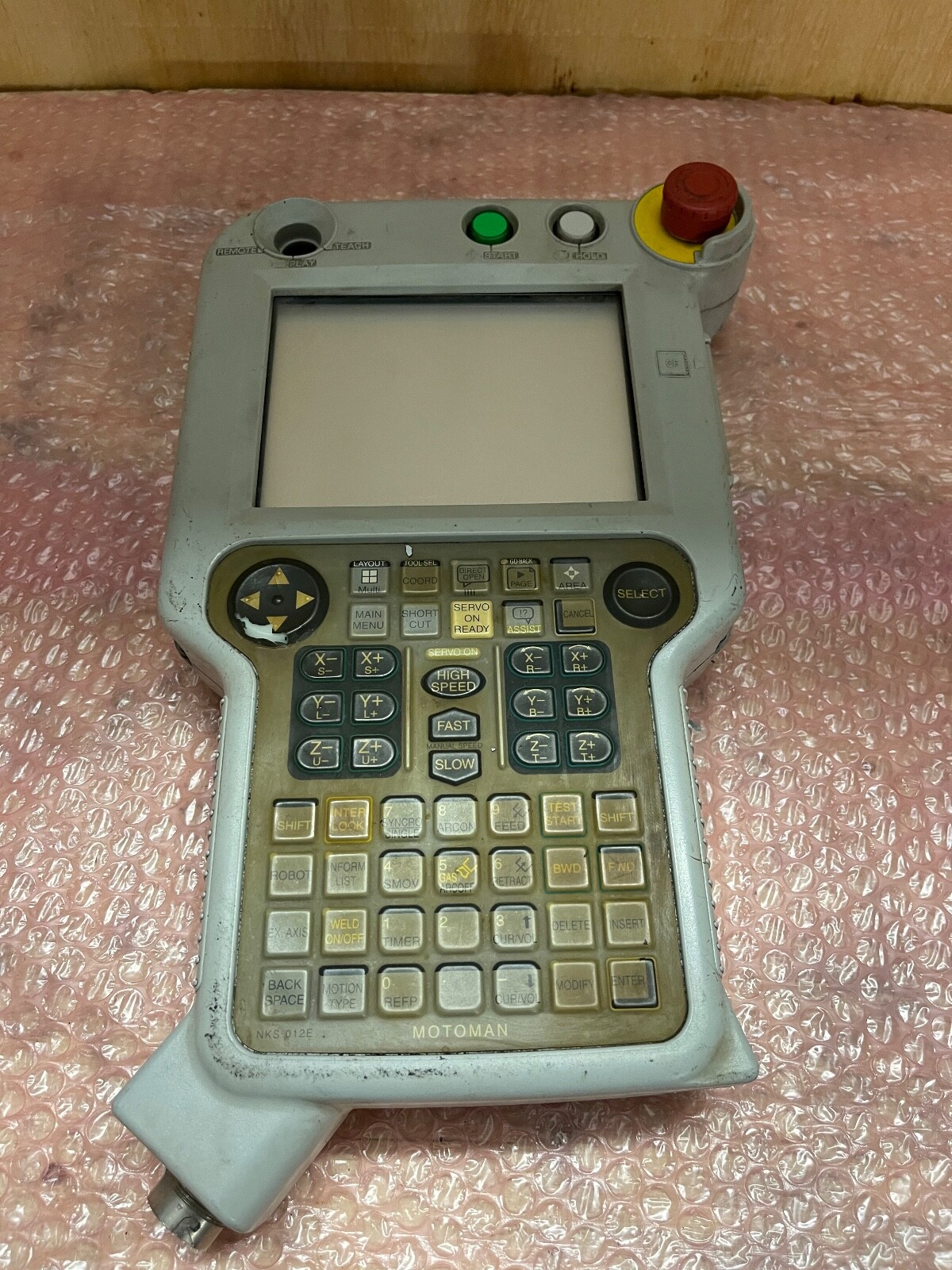 YASKAWA JZRCR-NPP01-1 TEACH PENDANT