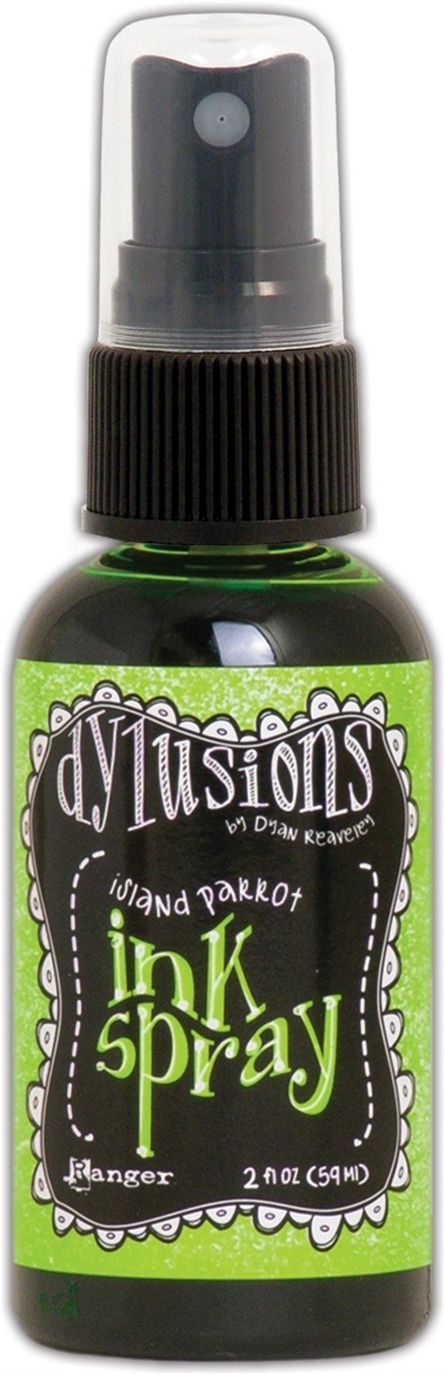 Dylusions Ink Spray 2oz-Island Parrot