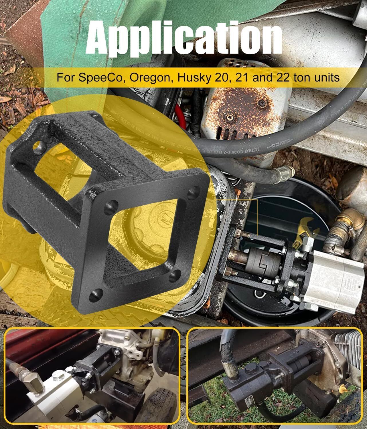 for 5-7 Hp Engines Log Splitter Hydraulic Pump Mount Replacement Brackets