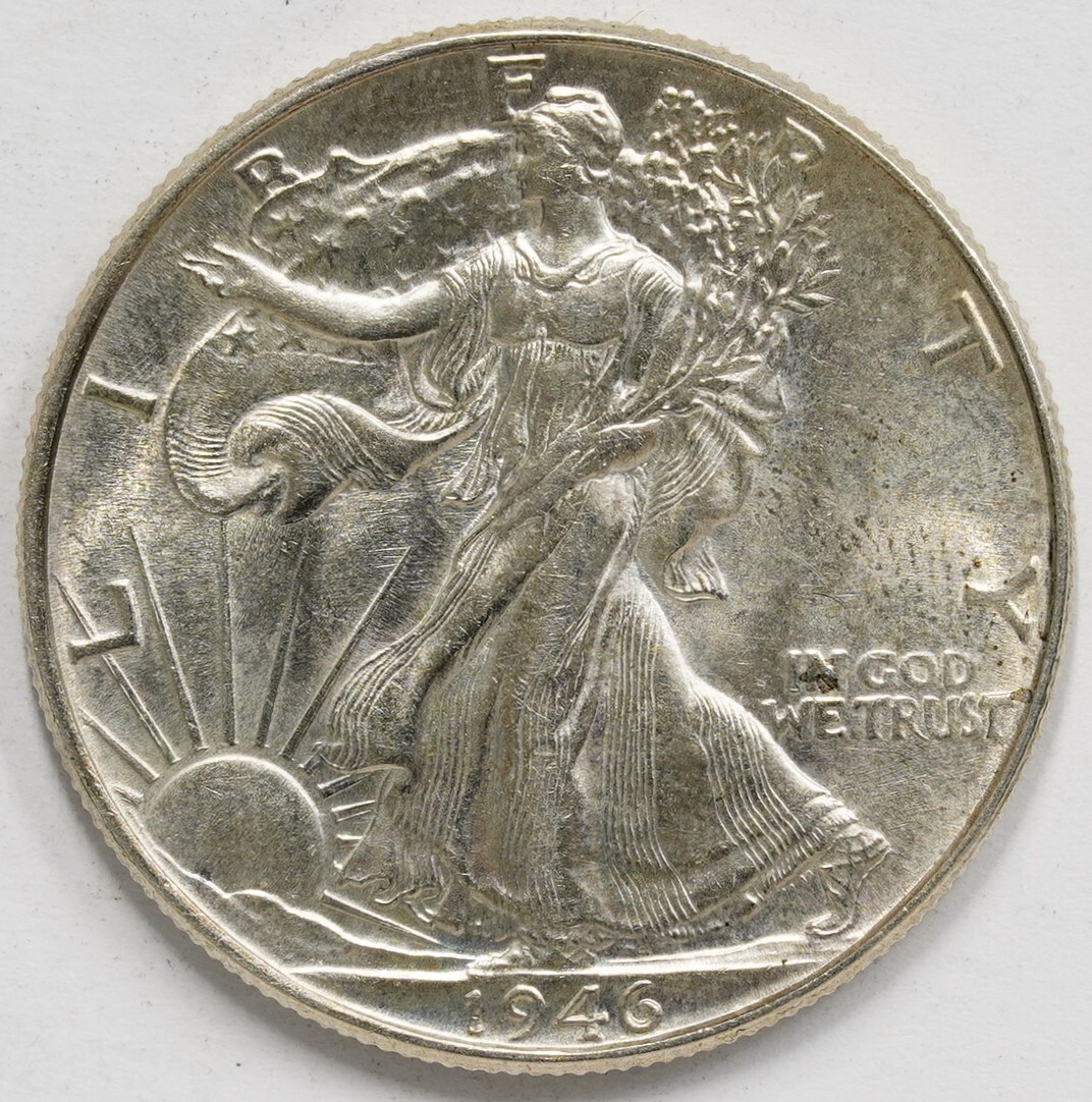 1946 (P) Walking Liberty Half Dollar