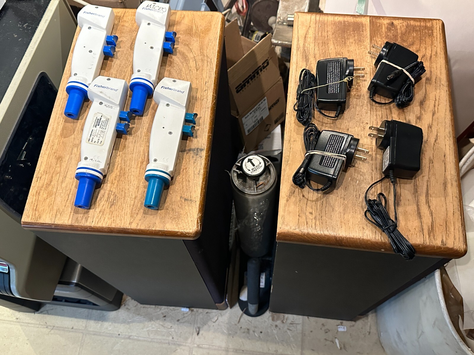 Fisher Variable Pipetter w/Power Supply - Lot of 4