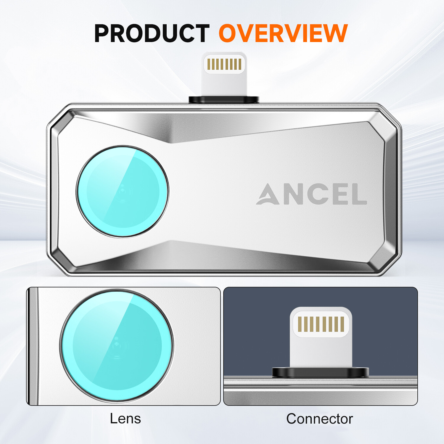 ANCEL IR101 Thermal Imaging Camera External Infrared Thermal Imager for IOS