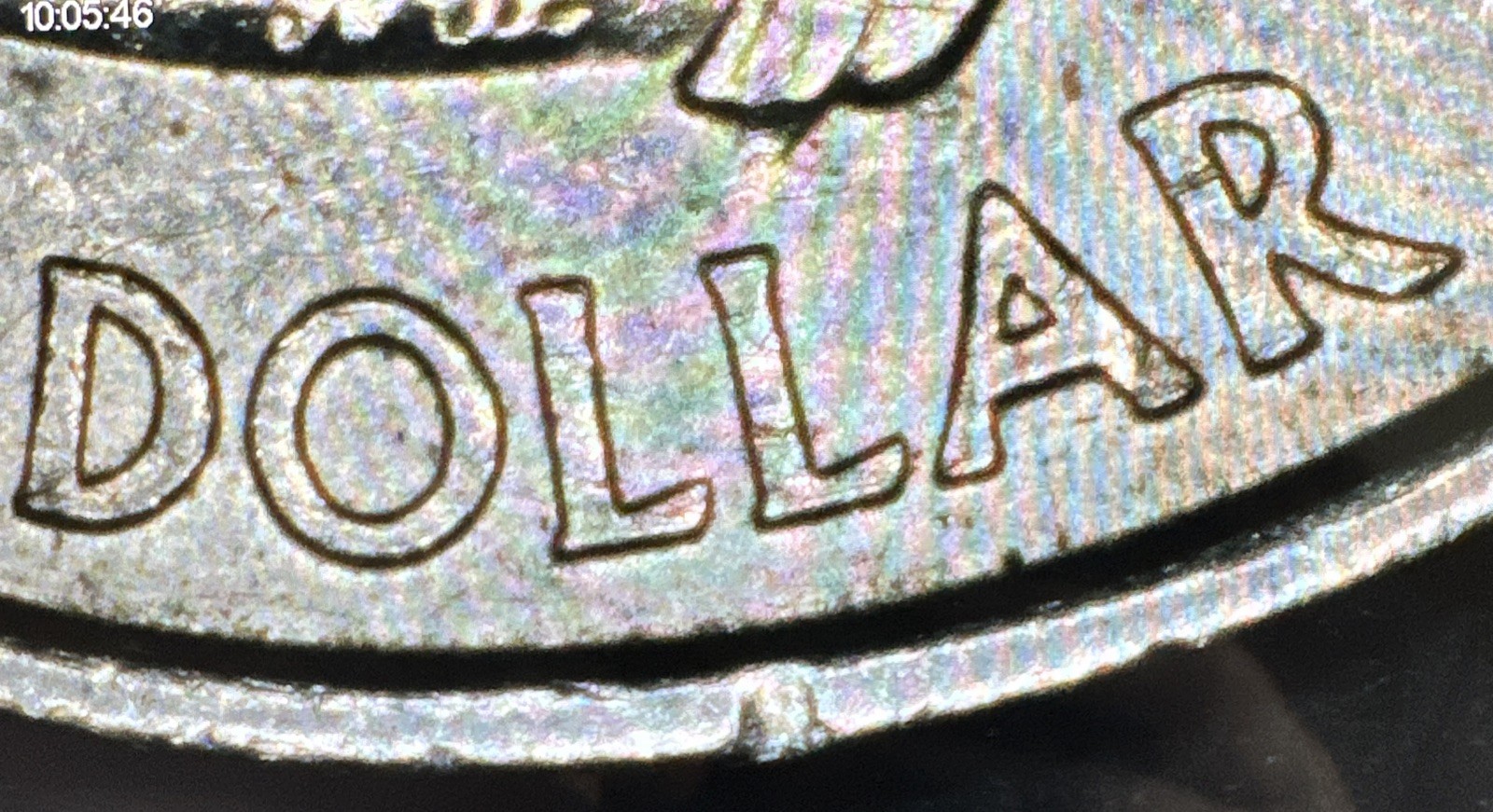 2002-P Indiana State Quarter Error. Die Break, DDR/DDO