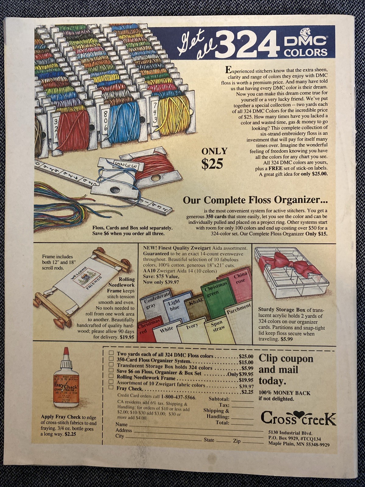 Cross Quick Cross Stitch Magazine - September 1989