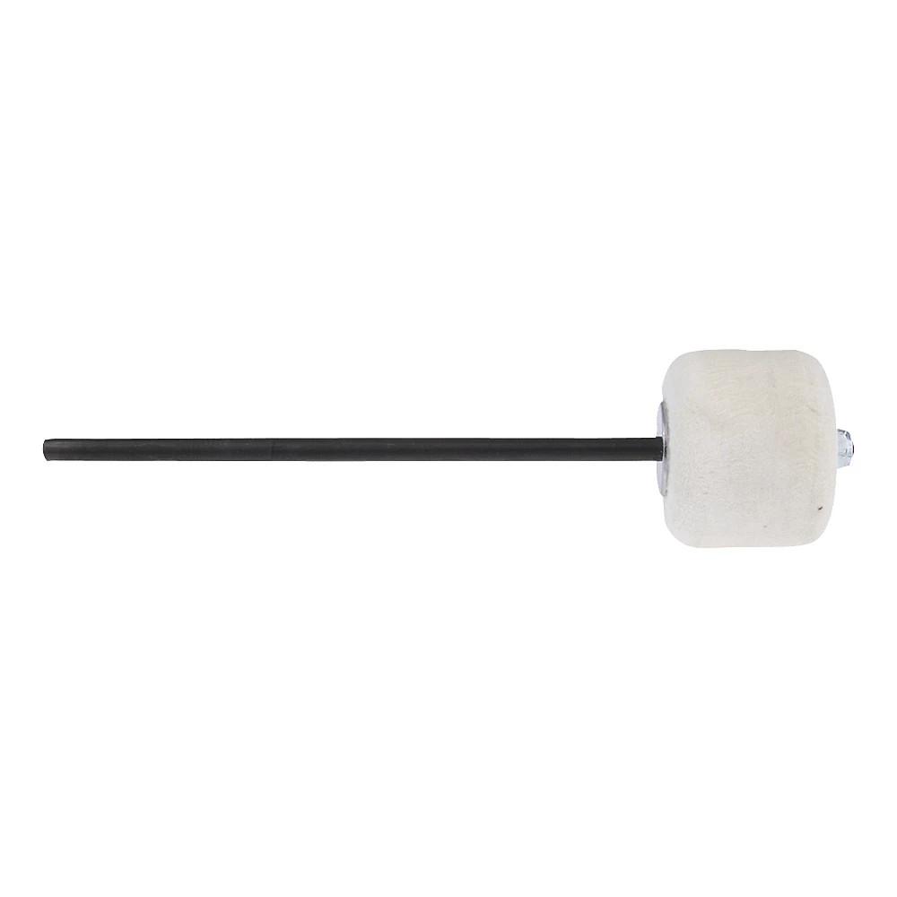 Gibraltar Felt Bass Drum Beater with Standard Black Shaft