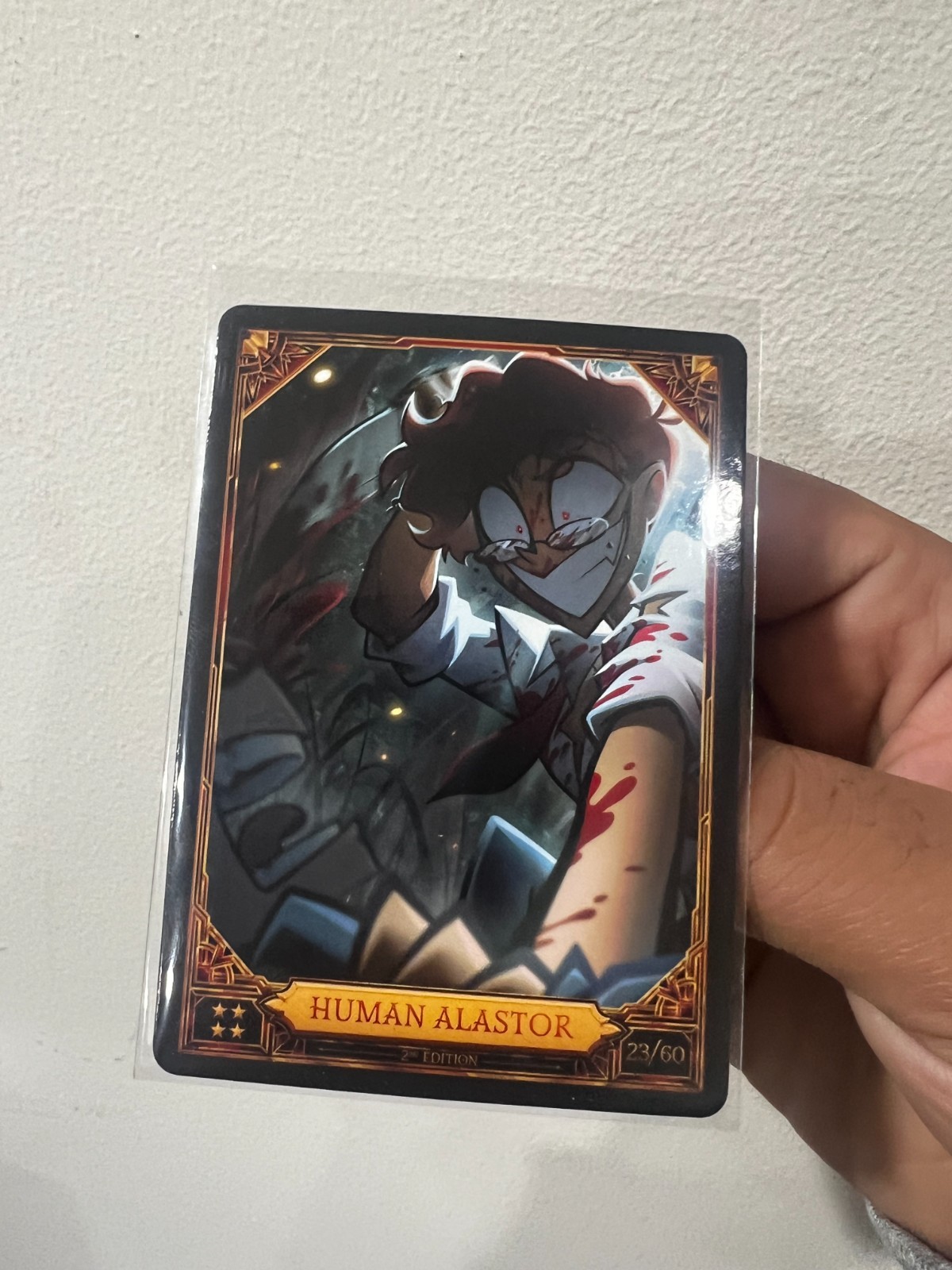 Hazbin Hotel Season 2 Trading Cards 23/60 HUMAN ALASTOR 2nd Edition NON-FOIL