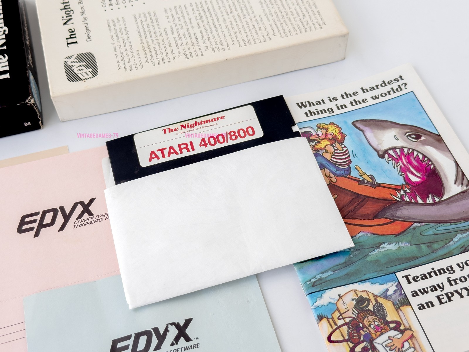 The Nightmare - Epyx - 1982 / Atari 400/800