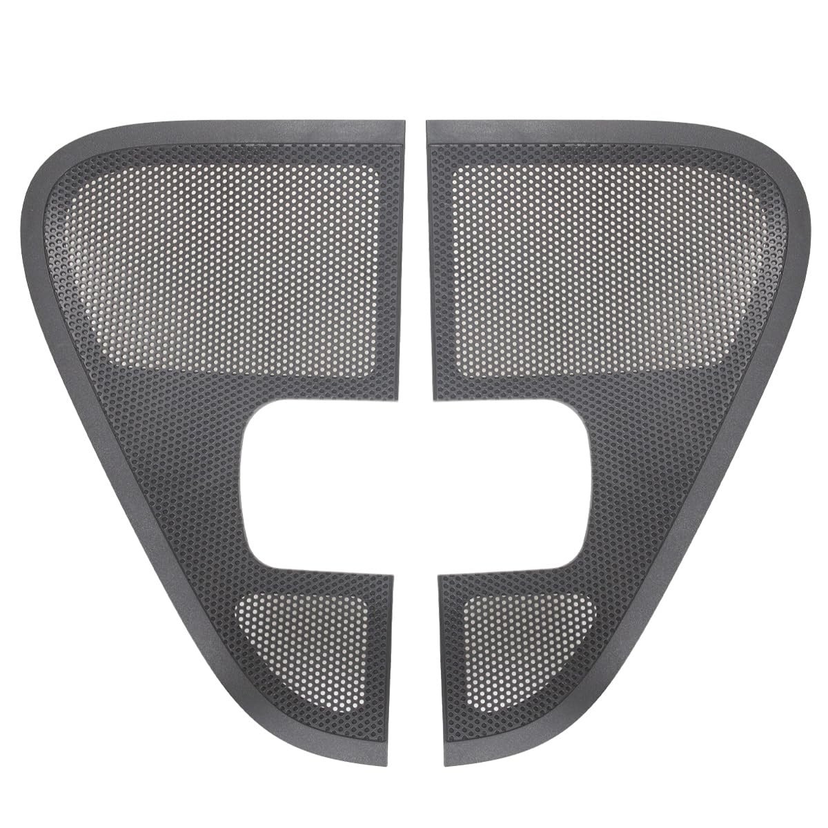 Front Door Speaker Grille Cover Pair for Ford F150 2004-2008 Gray