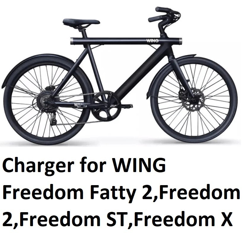 🔥Electric Bike battery Charger for WING freedom fatty 2, freedom 2, freedom X🔥