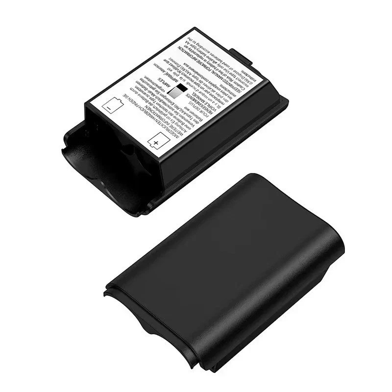 AA Battery Back Cover Case Shell Pack For Xbox 360 Wireless Controller Black