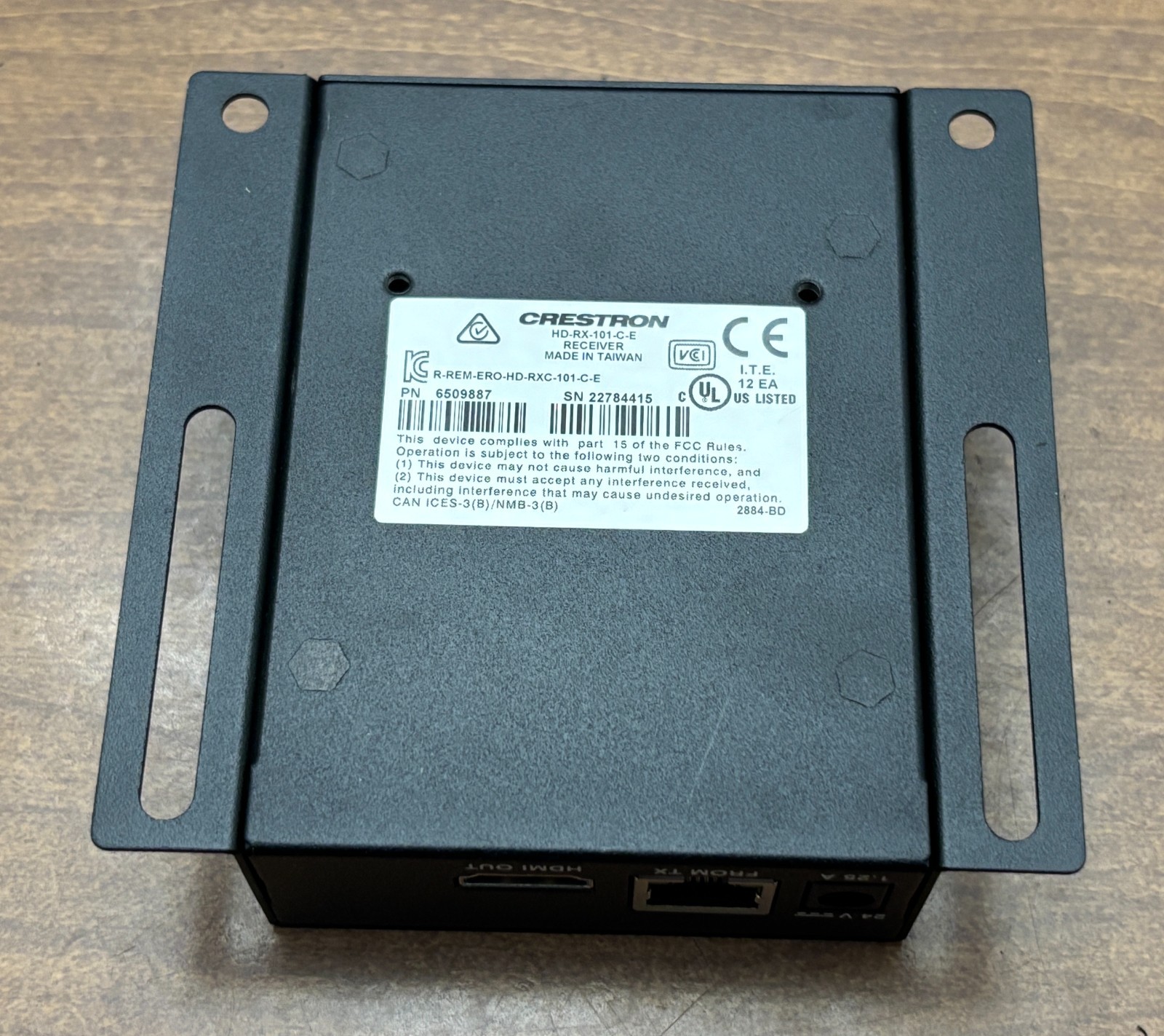 Crestron HD-RX-101-C-E Category Cable Receiver (B)