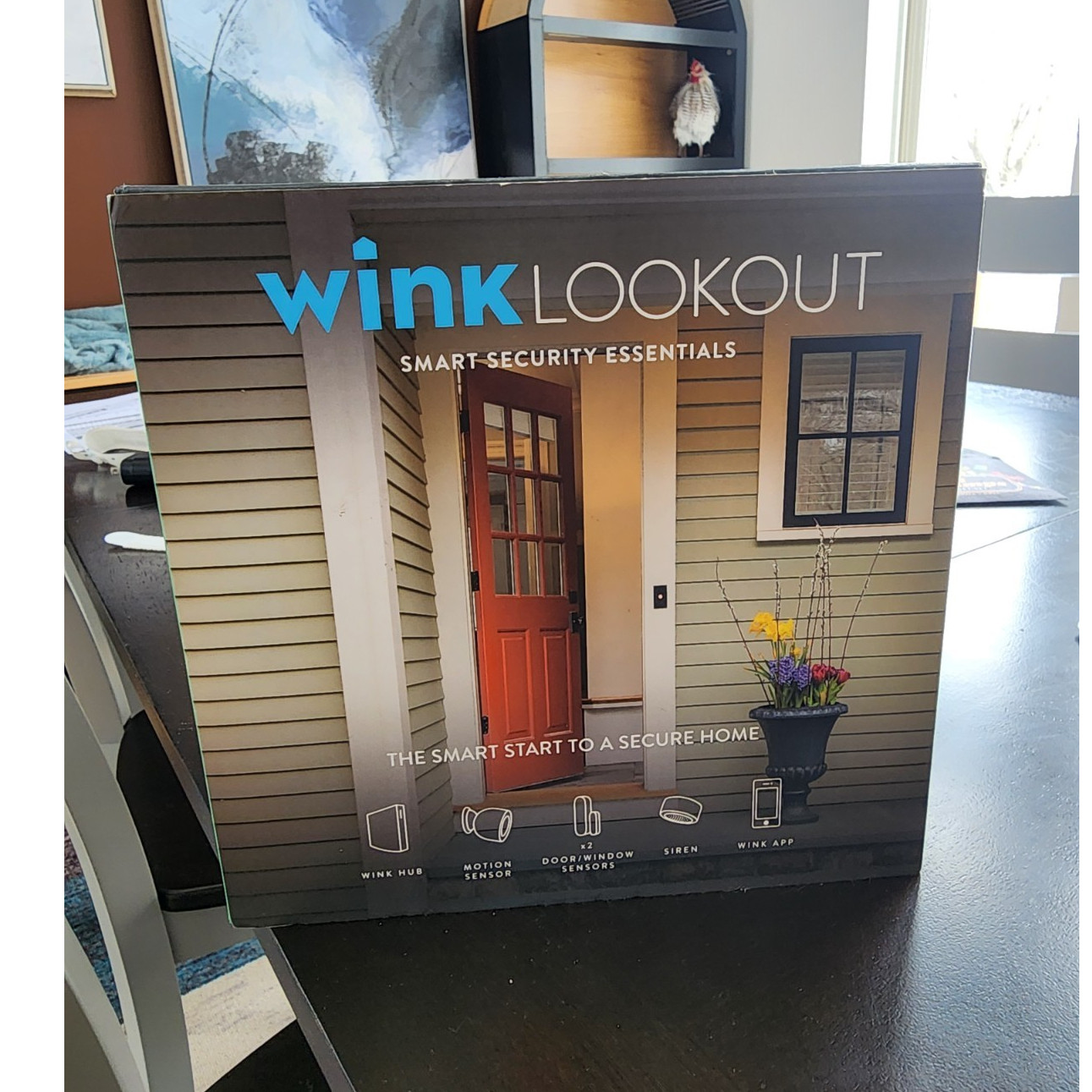 Wink Lookout Smart Security Essentials Kit Home Automation System Hub