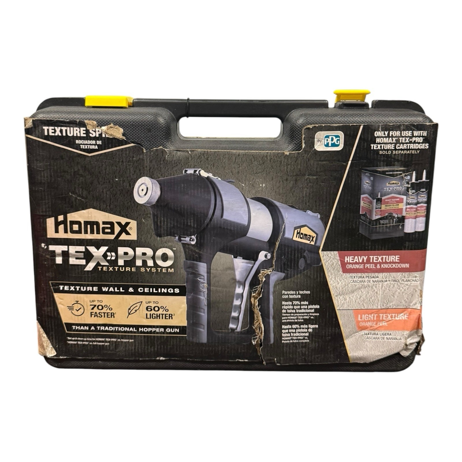 Homax Tex-Pro Texture System Sprayer w/ Carry Case New