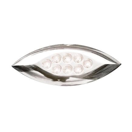 TRUX TLED-MKF2W Marker Light Small Stealth White 2 Wire, 8 Diodes
