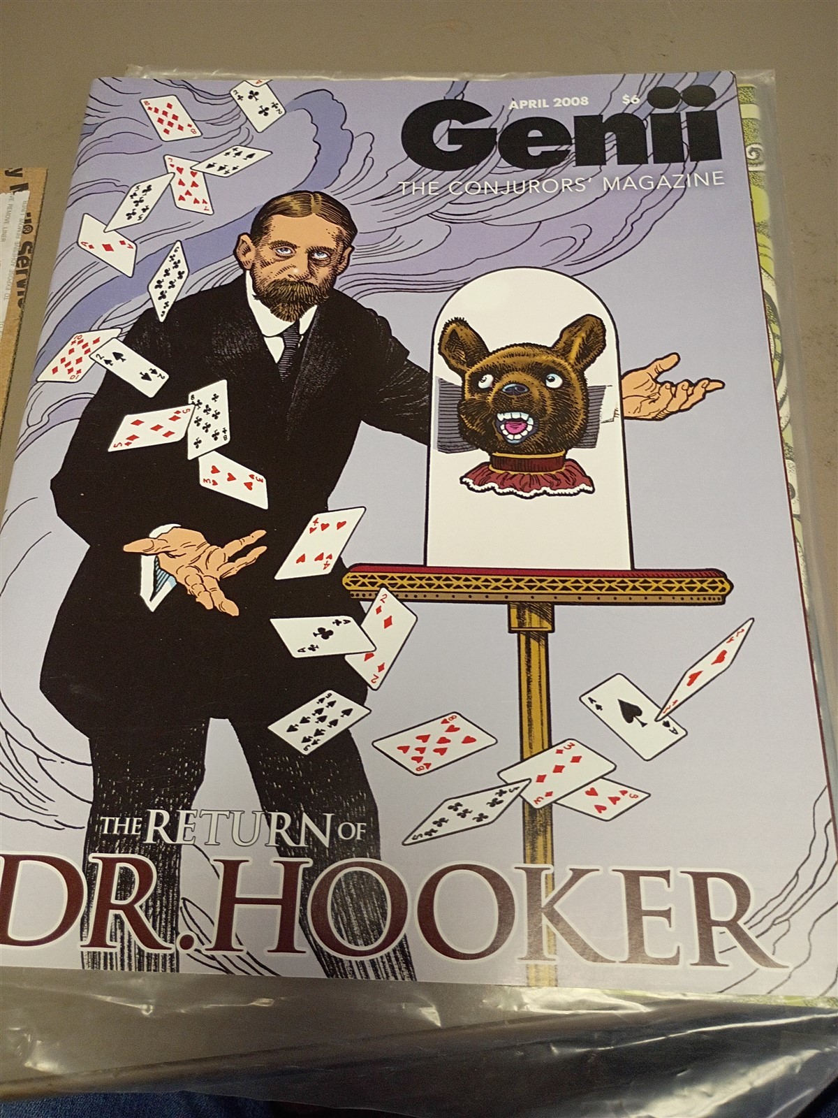 Dr. Hooker the Return of Genii Magazine Issue 2008 #2