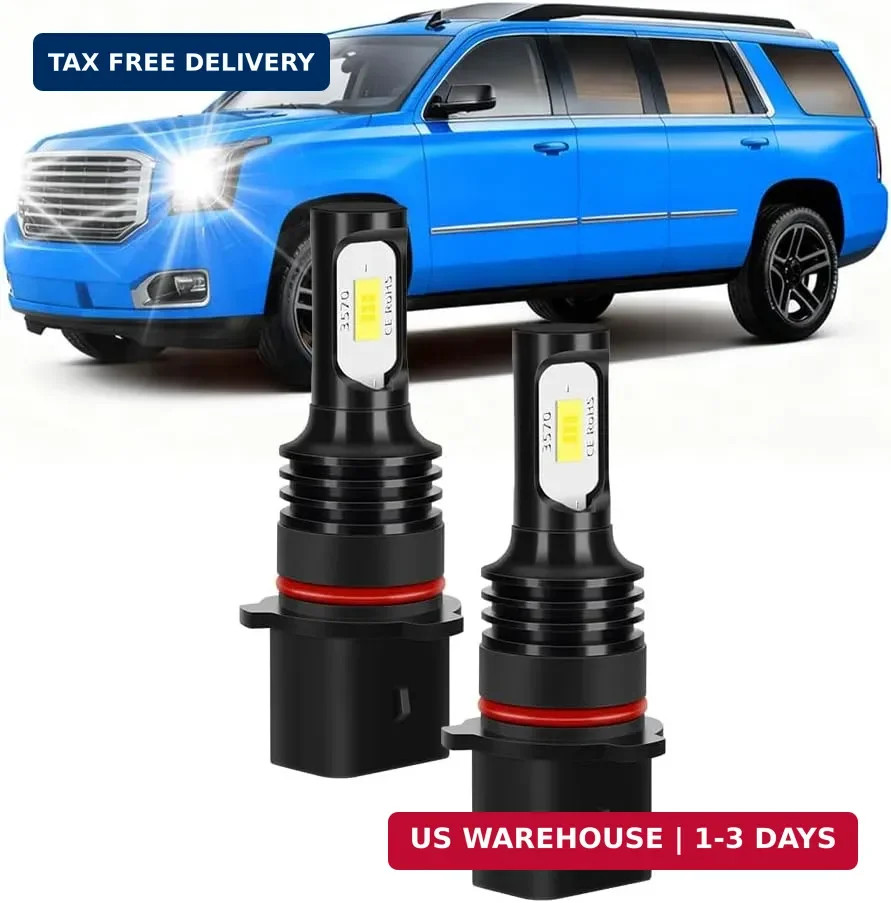 Light Bulbs Compatible for 2015-2019 GMC Yukon XL PSX26W Fog Lights Combo Pack 3