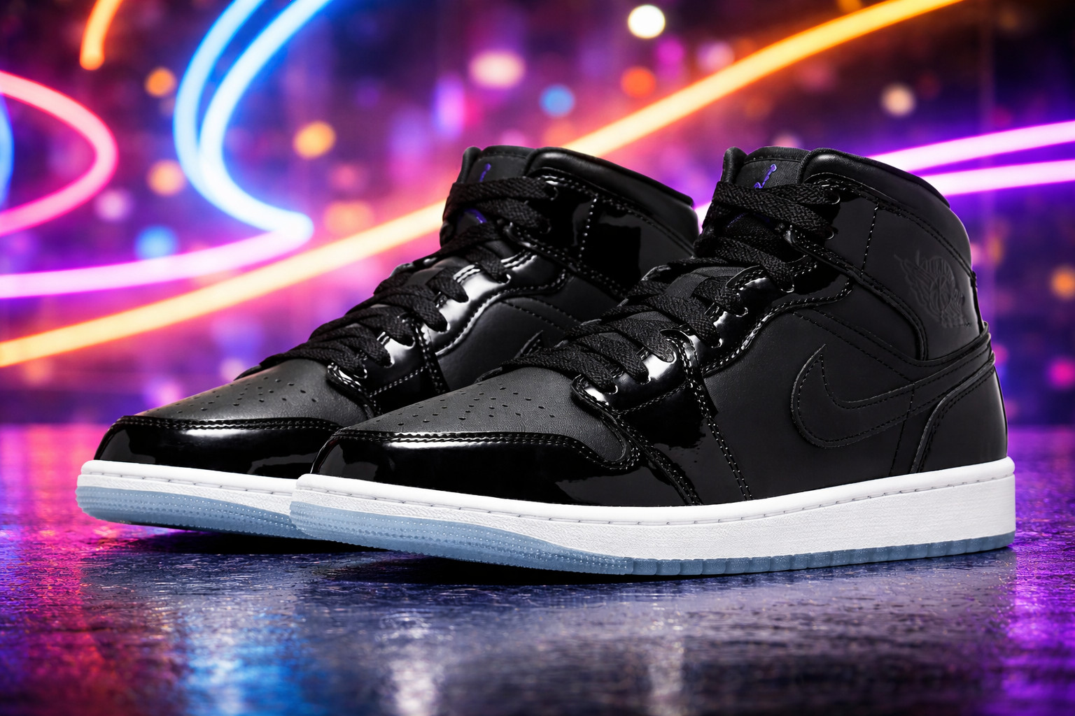 Men's All Size US Jordan 1 Mid SE Space Jam