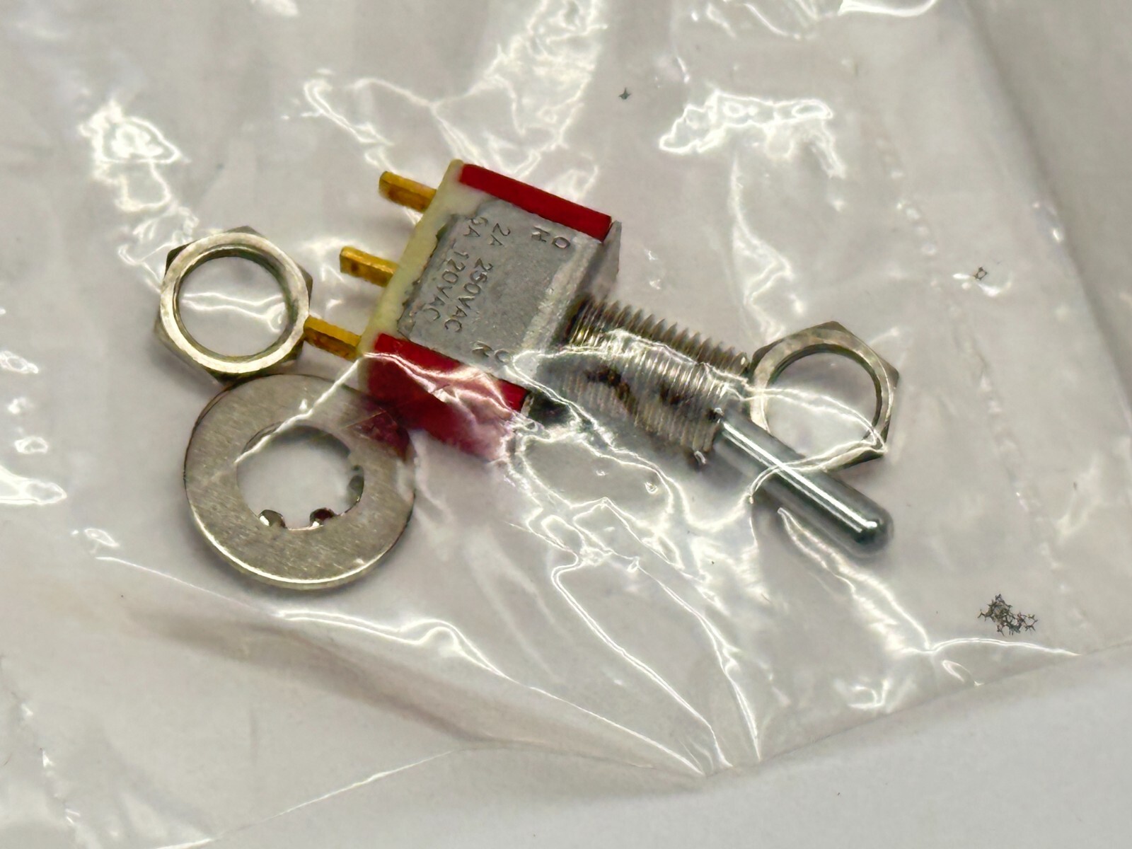 Eberline SPDT Toggle Switch For DAM-4