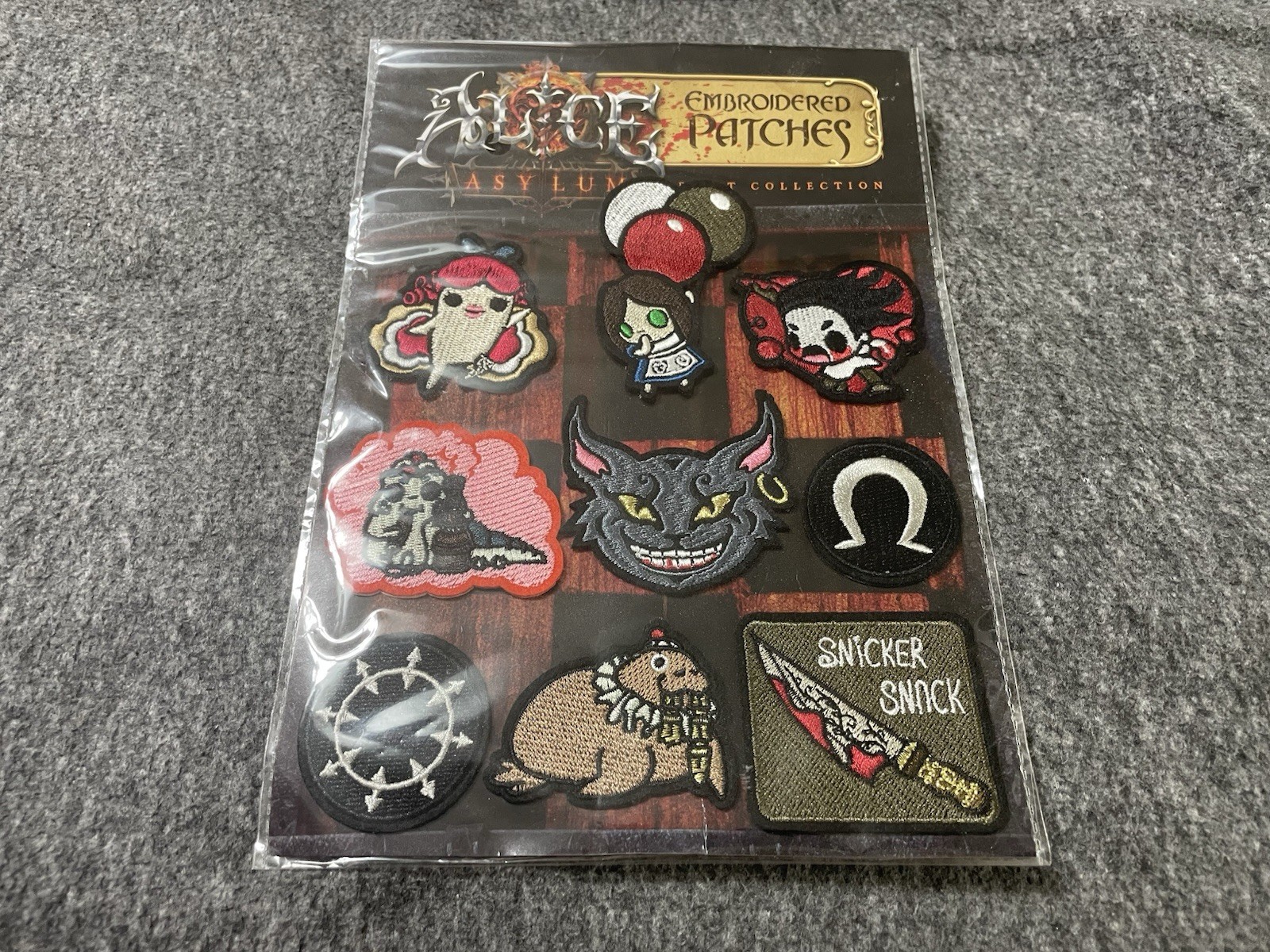Alice Asylum Embroidered Patches First Collection Alice Madness American McGee