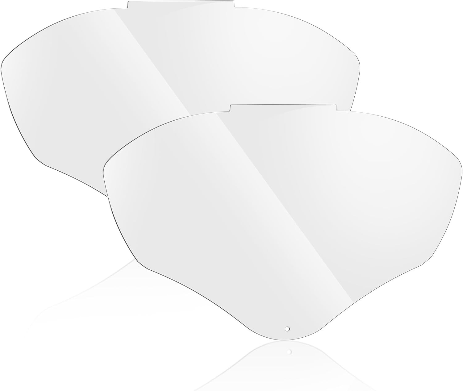 Durable Clear Polycarbonate Face Shield Replacement Lenses - Compatible with ...