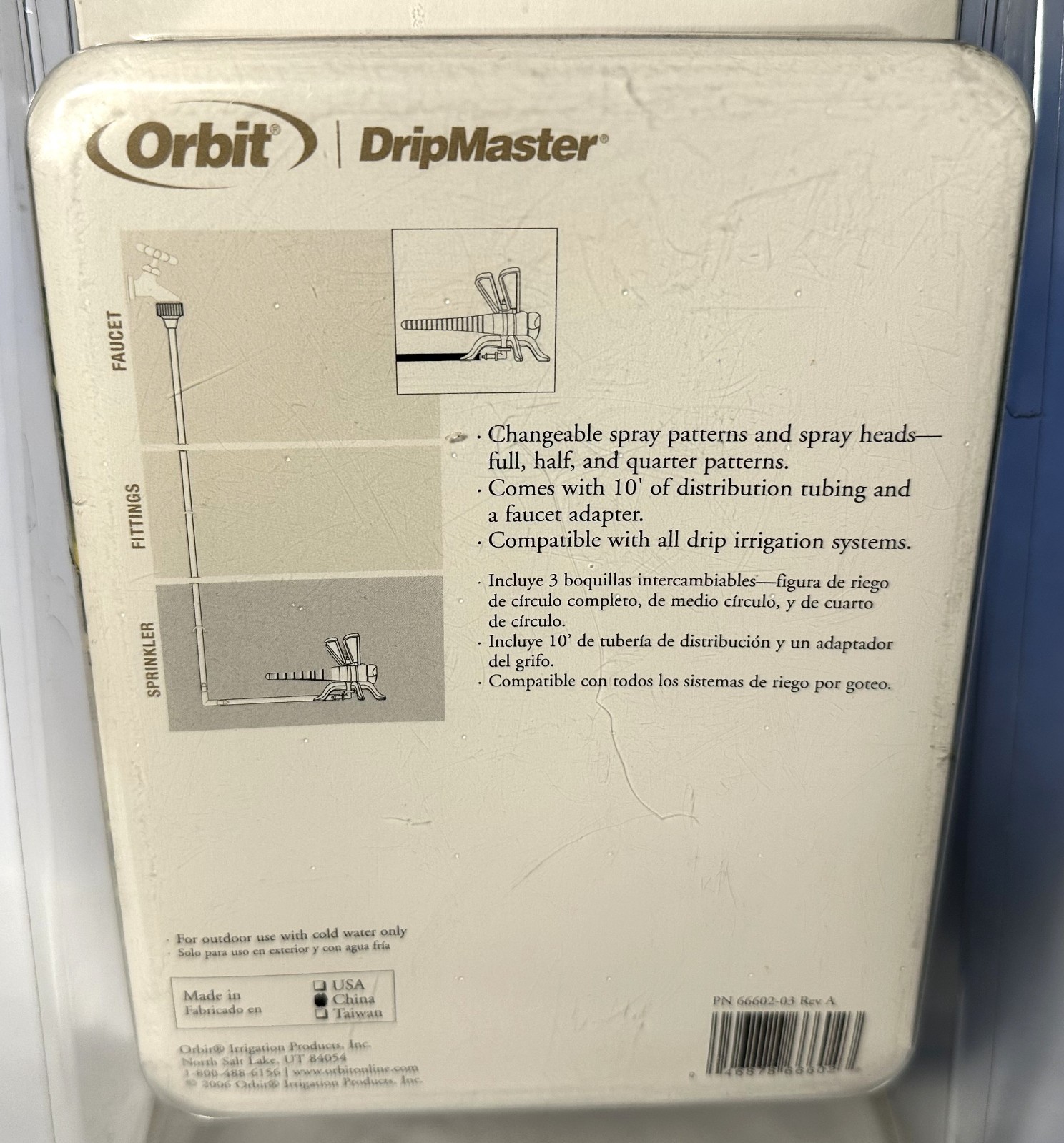 Orbit Irrigation DripMaster Dragonfly Drip Bug Sprinkler #66602 NOS