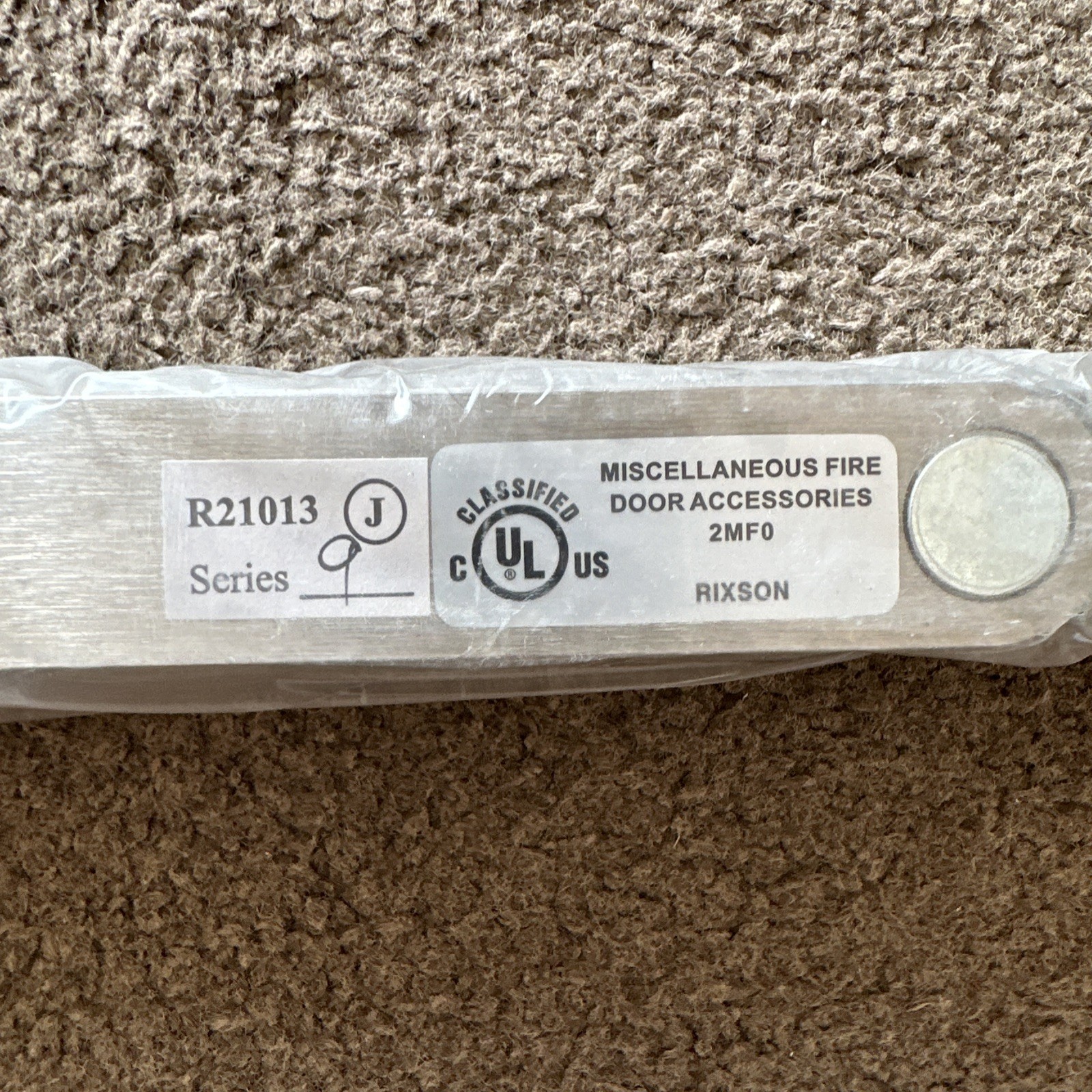 Rixson Series 9 Concealed Door Stop & Holder Set Replacement R21013 Kit 2MF0