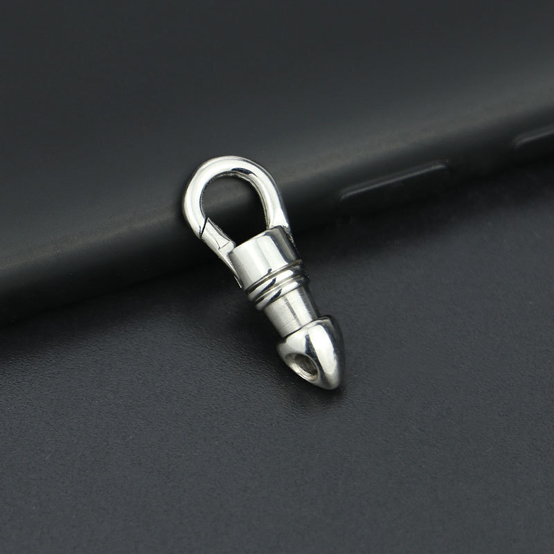 New Two 360 Degree Quick Release Hanging Elastic Keychain Connection EDC Buckle