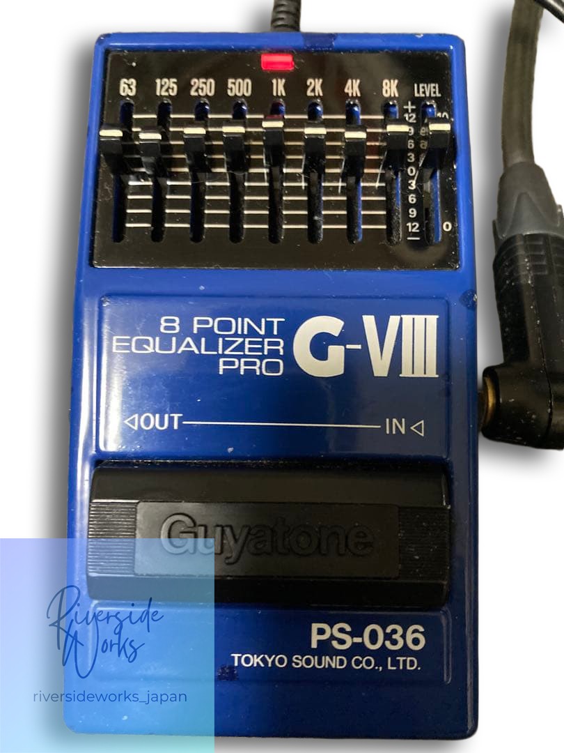 Guyatone G-VIII 8-Point Equalizer PS-036