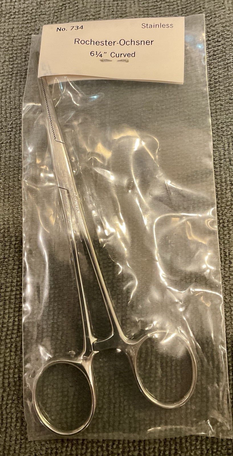New Rochester-Ochsner Forceps 6 1/4" Stainless Steel