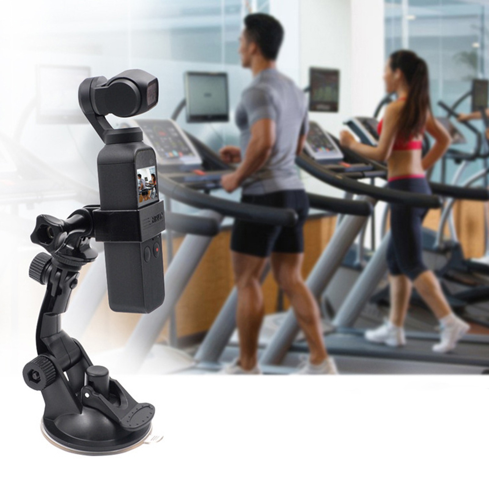 For DJI OSMO Pocket Camera Mount Bracket Glass Suction Cup Car Table Holder
