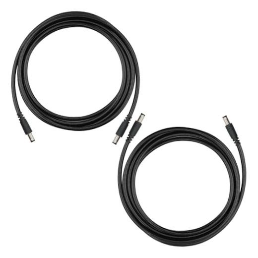 Armored Trail Camera to Solar Panel Power Cord for Solar Panel Connector,