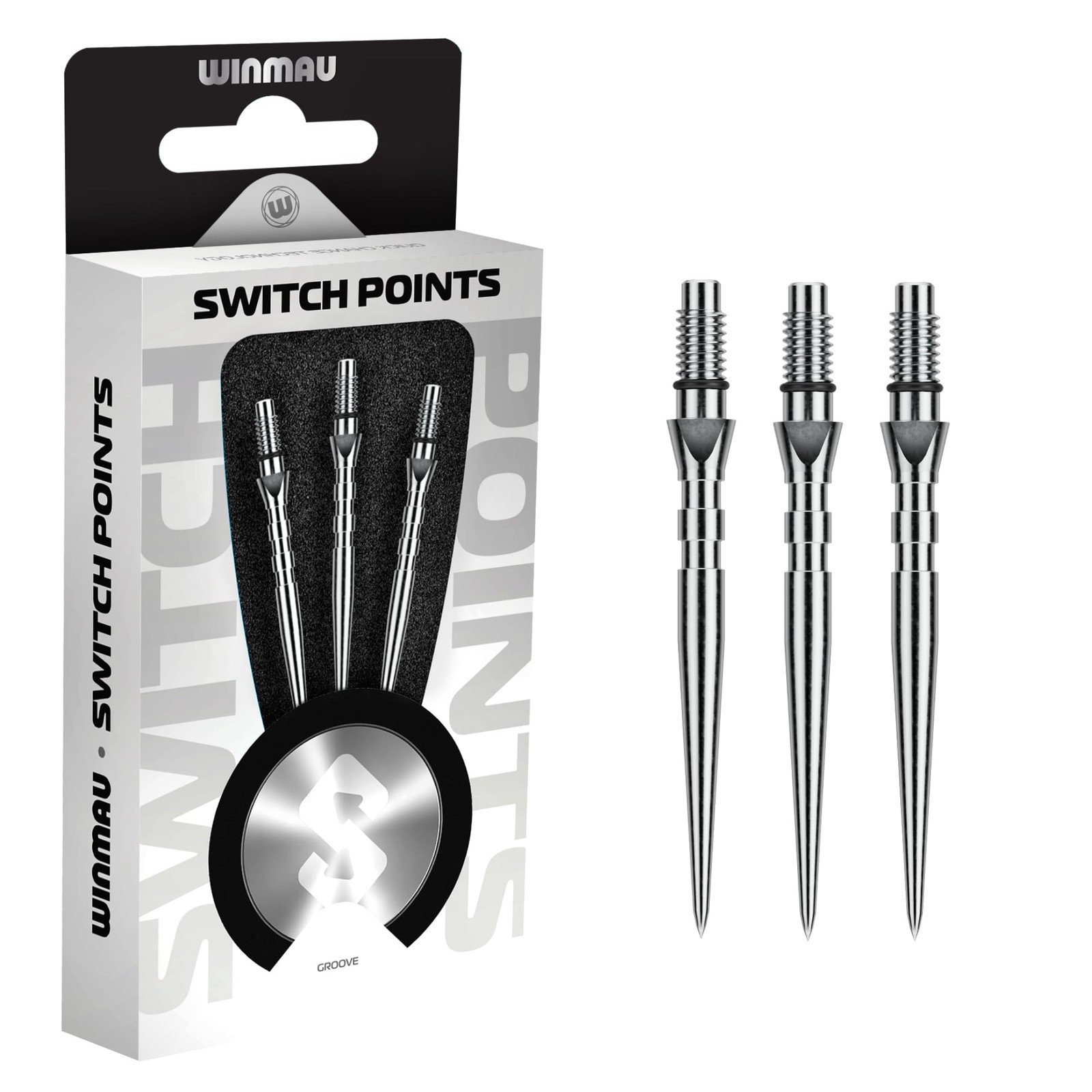 - Switch Points - Carbon Steel Tip - Threaded Rapid-Change Mechanism - 1 Set ...