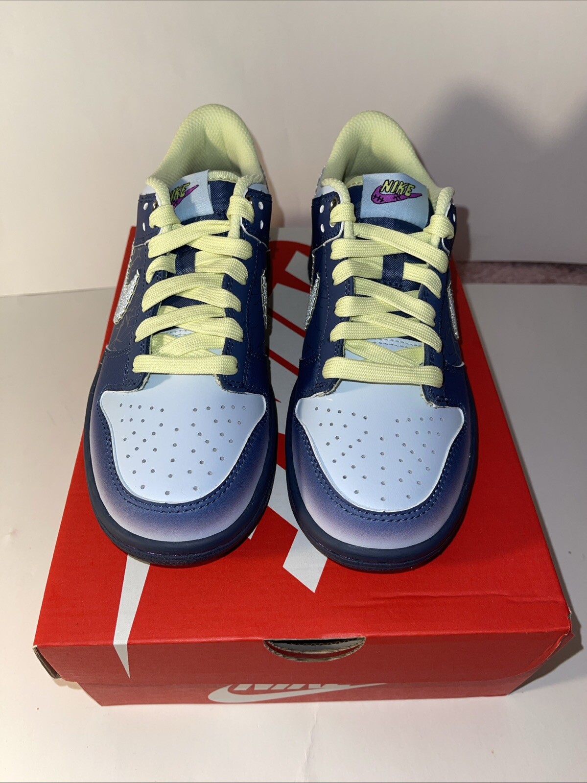 [FQ8354-491] Grade School Nike DUNK LOW 'HALLOWEEN I AM FEARLESS (GS)'