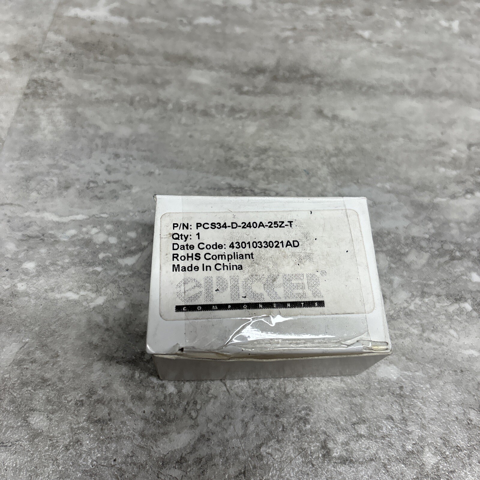 Picker PCS34-D-240A-25Z-T Solid State Relay, Panel Mount, New