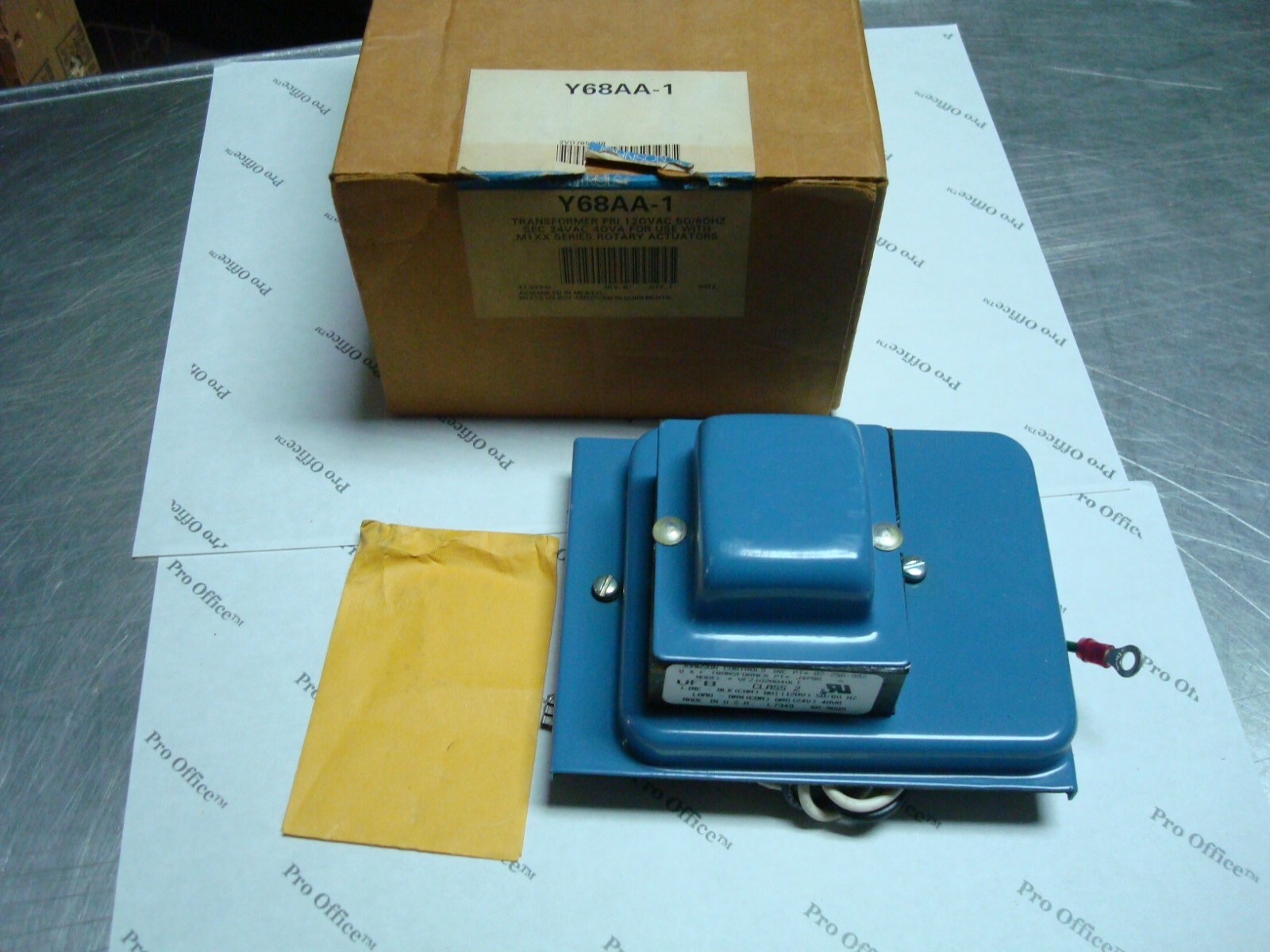JOHNSON CONTROLS Y68AA-1 TRANSFORMER PRI 120 VAC NIB
