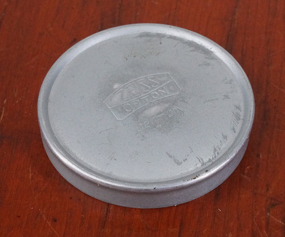 ZEISS CAP, 44MM SLIP ON, ALUMINUM, MARKED OPTON/227277