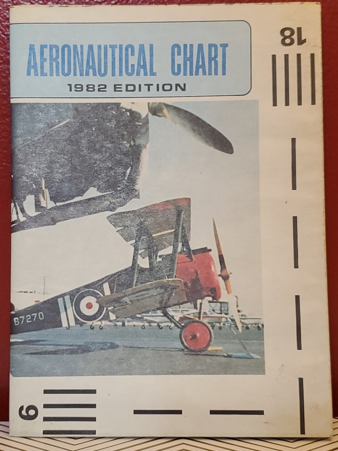 1982 State of Arkansas USA AERONAUTICAL CHART