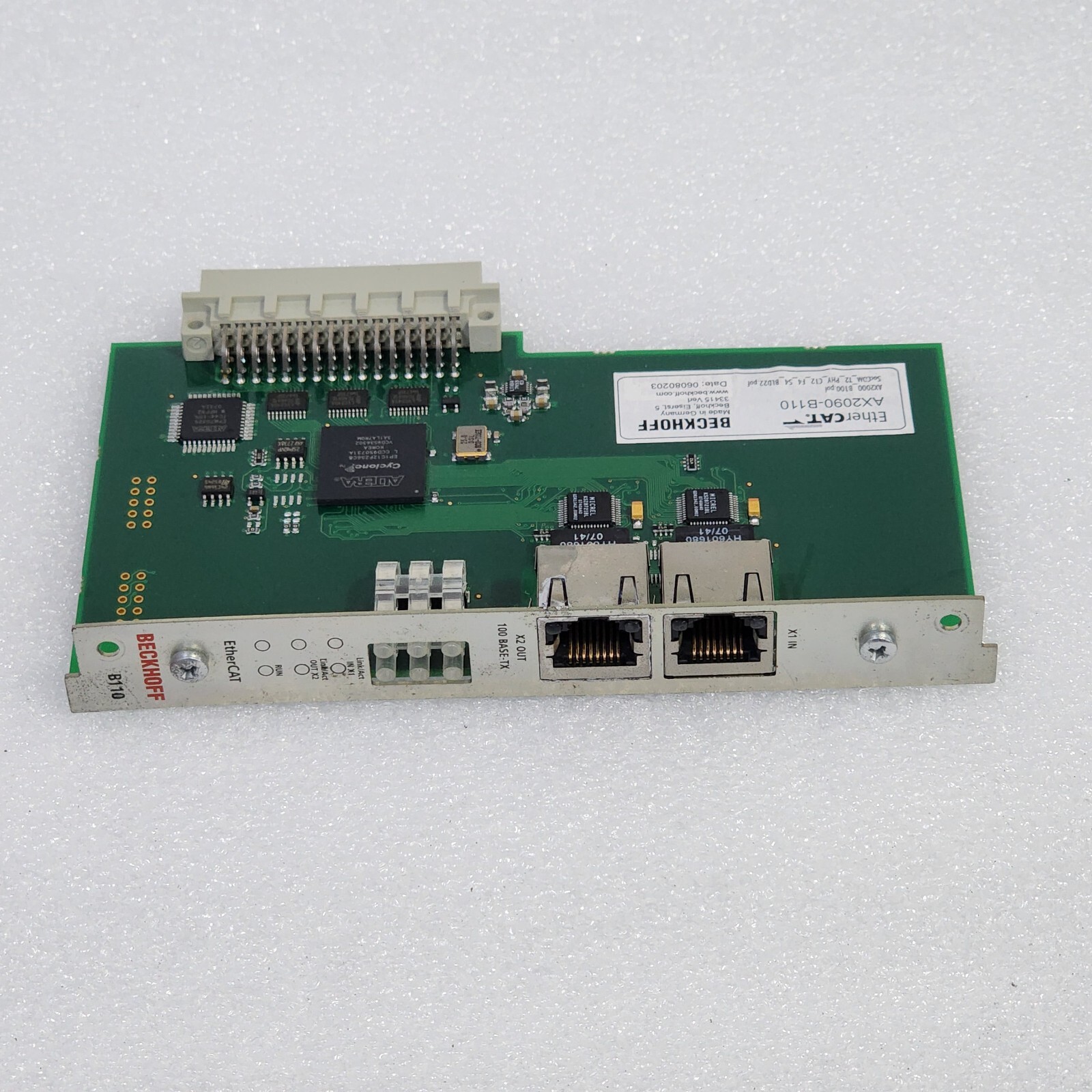 BECKHOFF  AX2090-B110  BOARD  FREE SHIP
