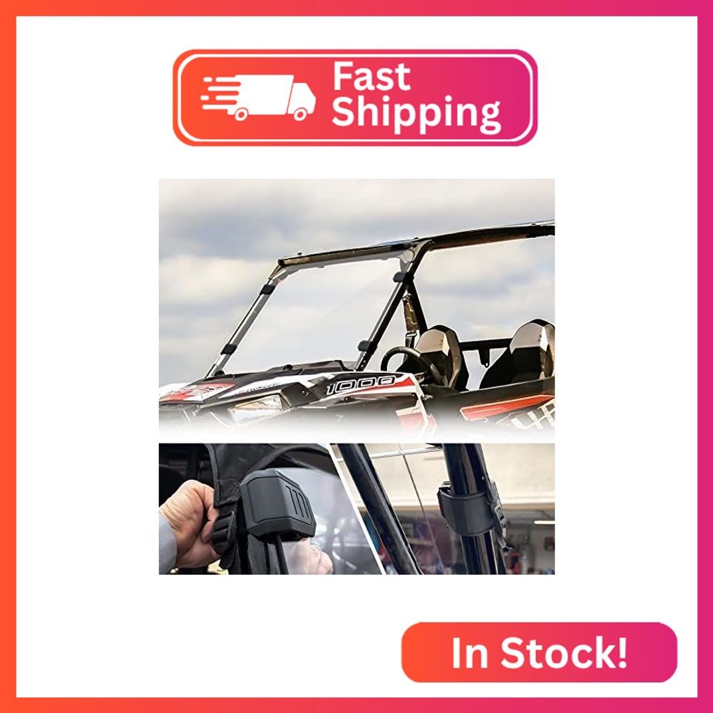 StarknightMT 4PCS UTV Windshield Clamps- Adjustable Universal Windshield Clamp S