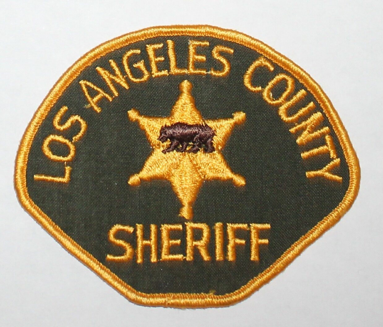 Very Old CALIFORNIA SHERIFF Vintage Los Angeles County CA SD SO patch #53