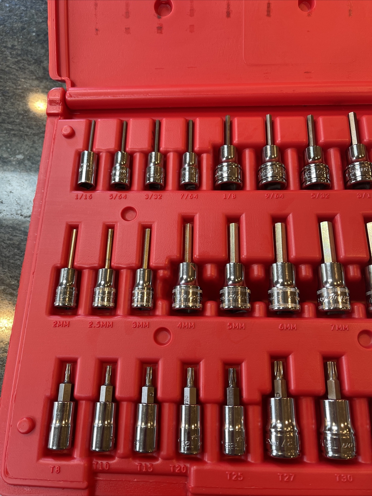Snap On 236efset 36 pc socket driver set sealed