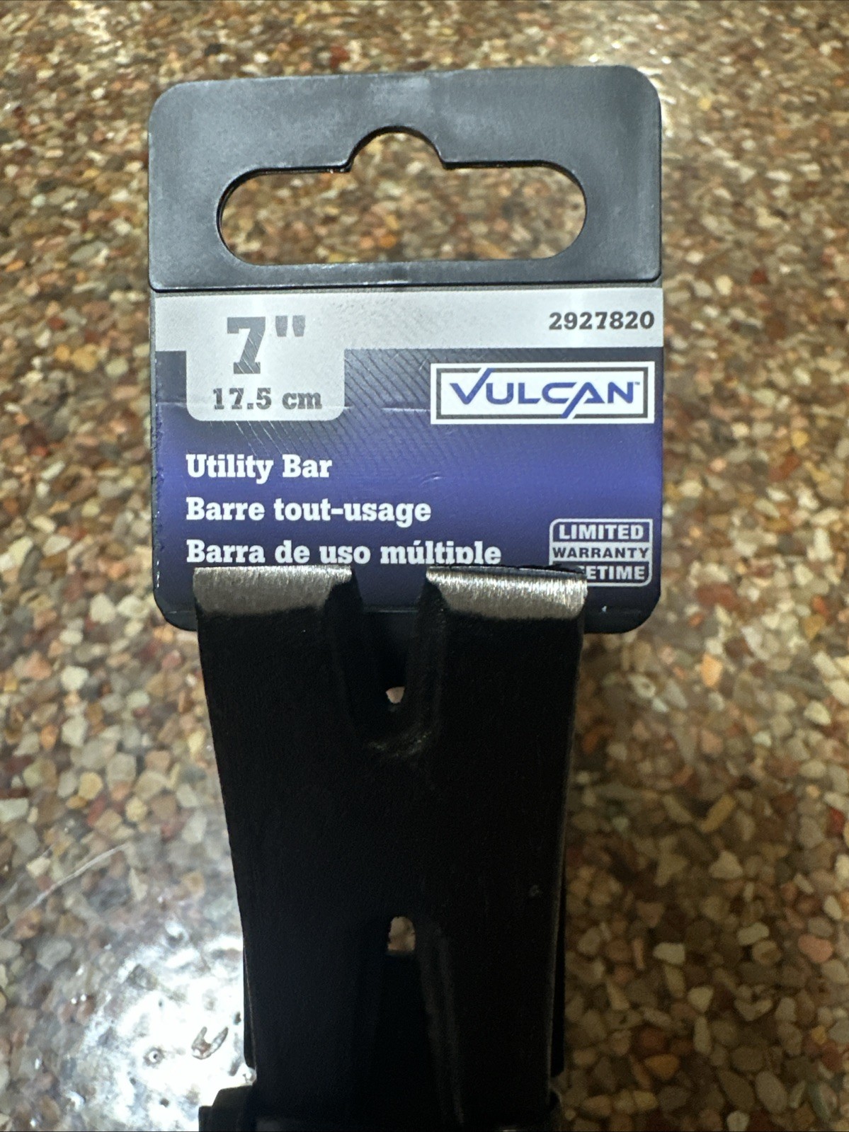 Vulcan 7" Mini Utility Pry Bar 2927820 NOS